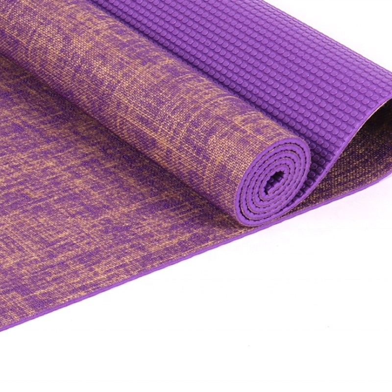 Wholesale Turquoise Organic Exercise Mats eco Friendly Pvc