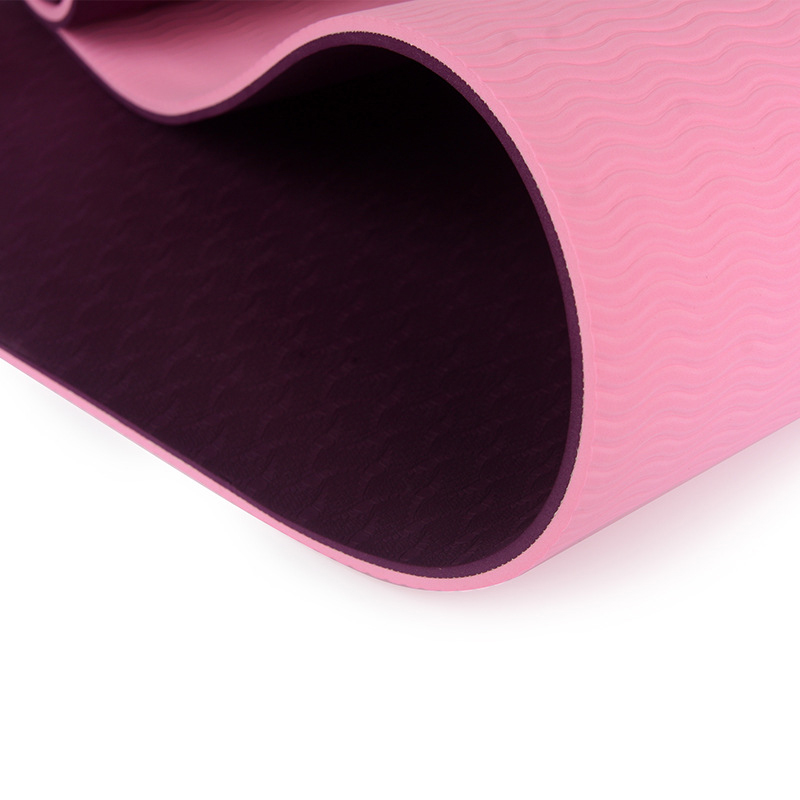 2023 Popular Pilates Exercise Mat Custom Double Layer TPE Yoga Mat